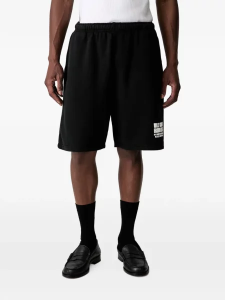 Pantaloni scurți Willy Chavarria negru