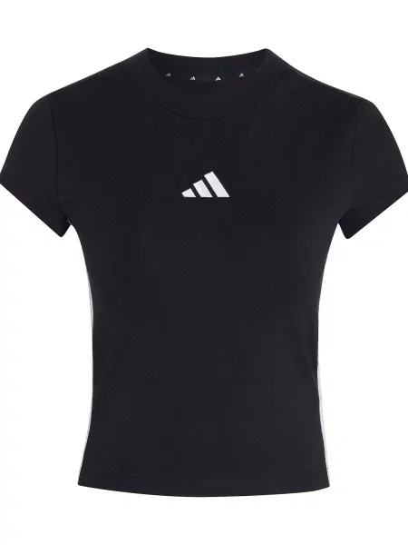 ADIDAS SPORTSWEAR Funkční tričko černá bílá