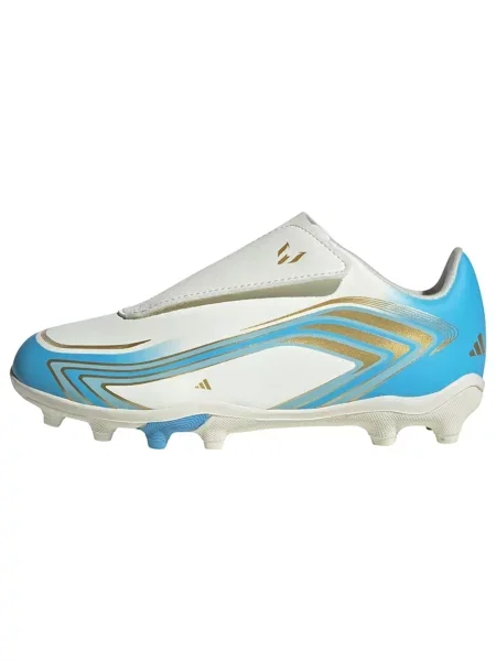 ADIDAS PERFORMANCE Sportske cipele Messi Club slonovače / azur / zlatna