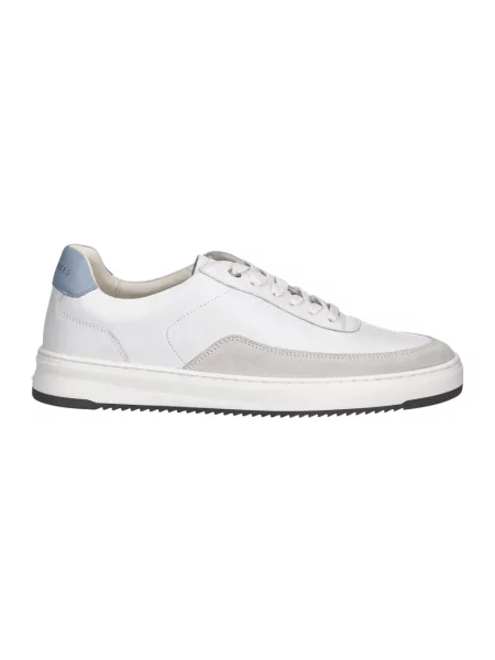 Filling Pieces sneakersy skórzane Mondo Squash Tag biały