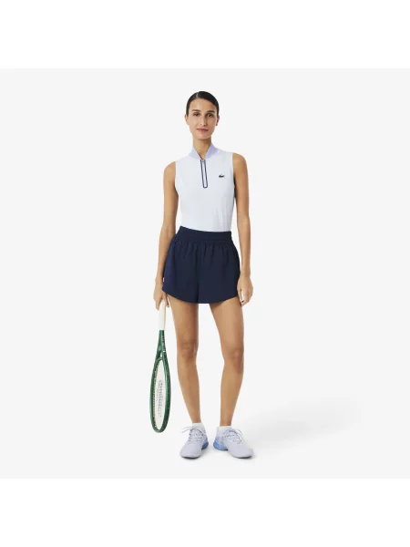 Lacoste Szorty Tenisowe Ultra Dry niebieskie