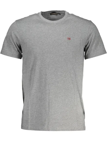 Tricou Napapijri scurt gri