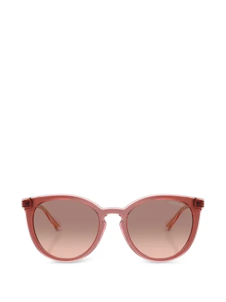 Ochelari de soare Michael Kors cu imprimeu geometric roșu