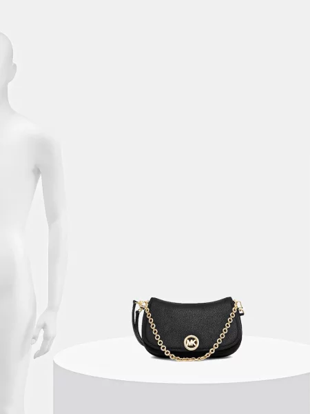 Кожаная сумка Michael Michael Kors черная