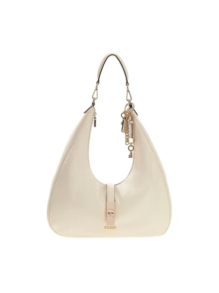 Torebka hobo Guess biała