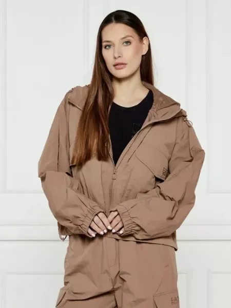 Geacă | Relaxed fit bej