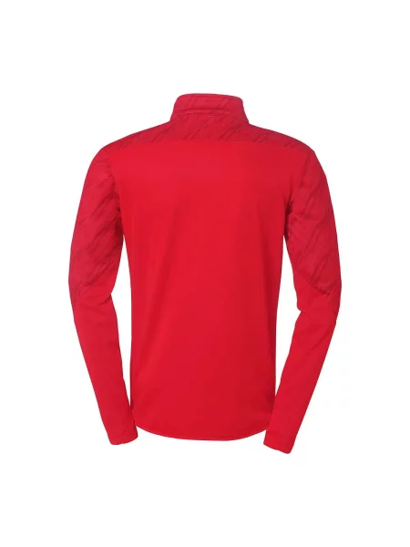 Bluza treningowa z zamkiem błyskawicznym Uhlsport Progressive 28 czerwona