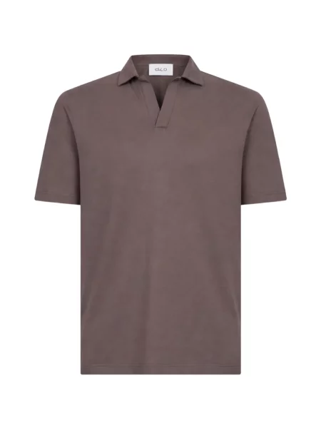 Tricou polo D4.0 maro