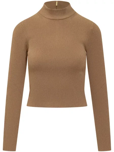 Pantaloni Michael Michael Kors plisate negru