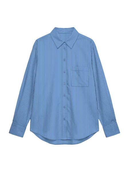 VERO MODA Blúzka VMEDEN modrá biela