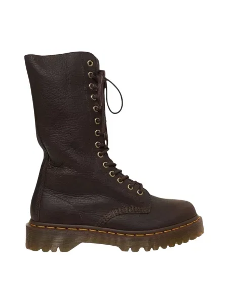 Botki Dr. Martens brązowe