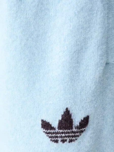 Adidas Originals спортен панталон дамски с добавена вълна Essentials синьо