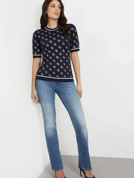 Прямі джинси GUESS синій