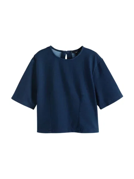 Next Bluză închis albastru