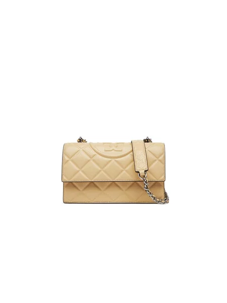 Kabelka Tory Burch béžová