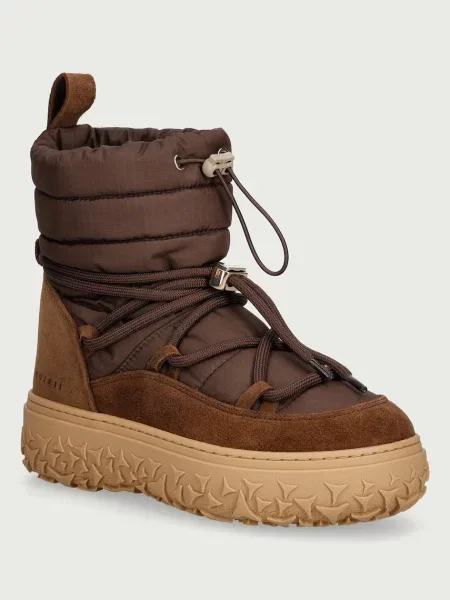 Inuikii Technical Suede cizme de zăpadă pentru femei maro