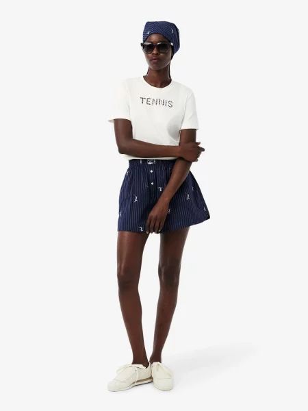 Футболка Lacoste белая