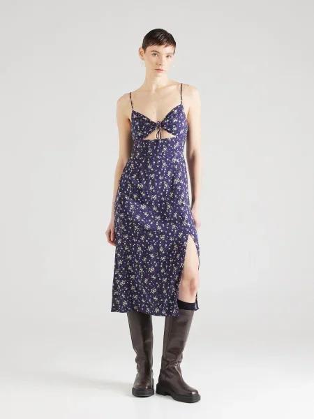 AÉROPOSTALE Rochie bleumarin / verde alb