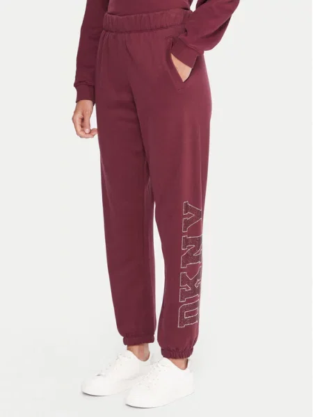 Спортивные штаны Dkny Sport бордовые