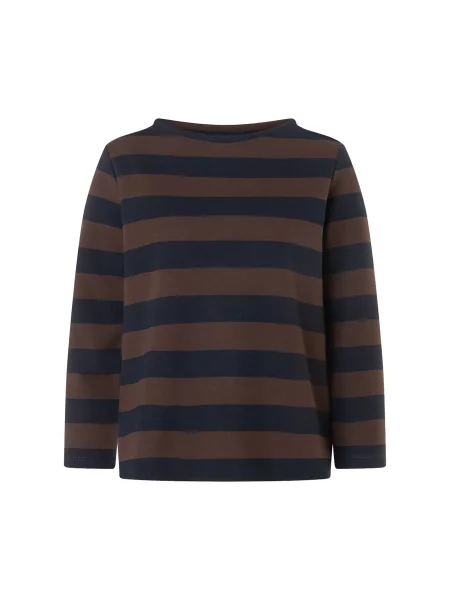 MORE & MORE Tricou marin / ciocolatiu albastru