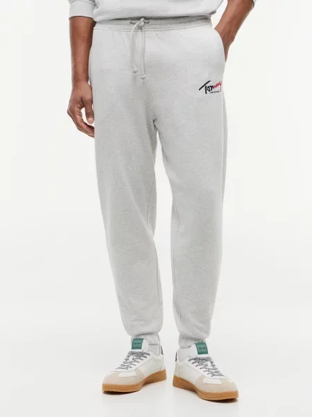 Tommy Jeans Pantaloni deschis gri
