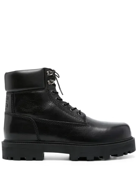 Cizme scurte Givenchy din piele negru