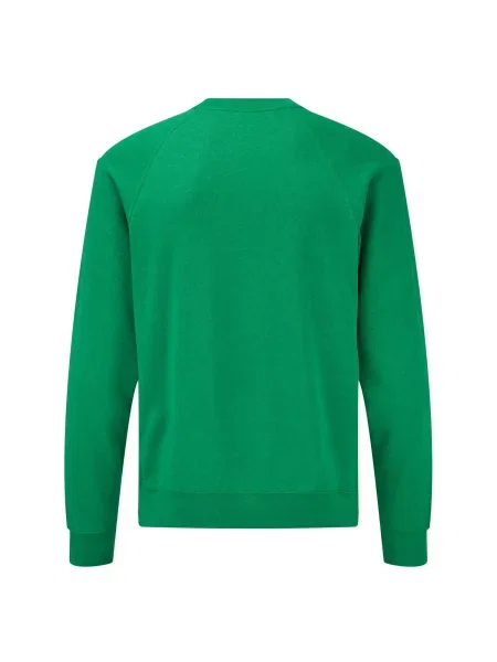 Klasyczny Raglanowy Sweter zielony