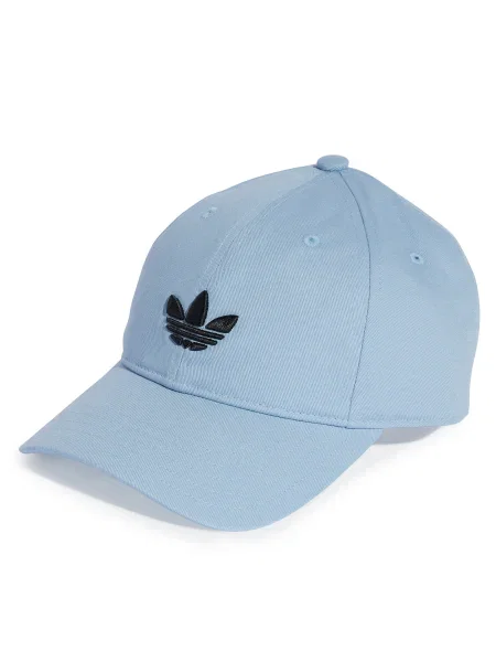 Шапка с козирка adidas Originals синьо светлосиньо