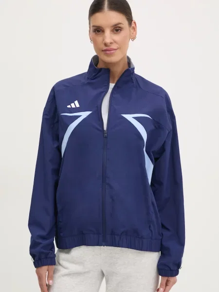 Adidas kurtka Tiro przejściowa granatowy