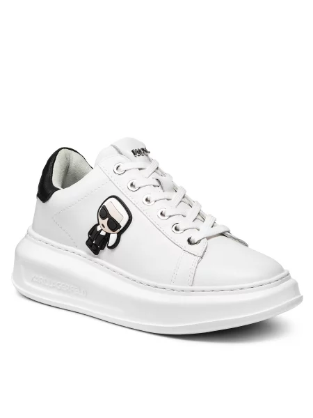 Superge Karl Lagerfeld s čipko bela