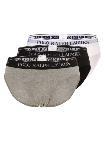 Obcisłe bokserki w zestawie 3 szt. Polo Ralph Lauren biały