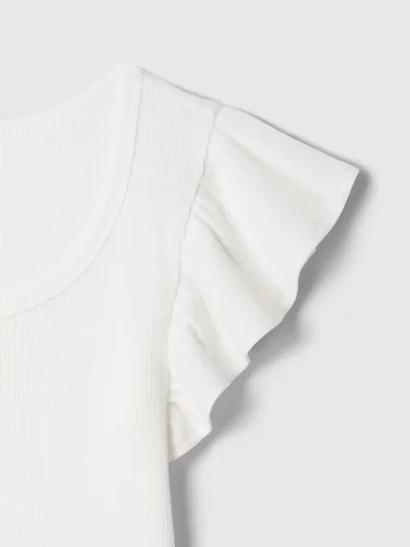 Tricou copii Gap alb
