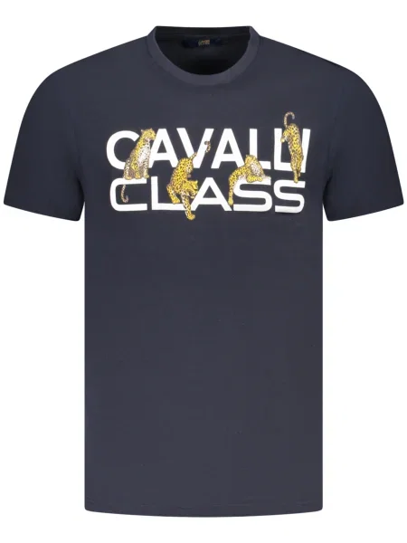 Tricou Cavalli Class scurt albastru