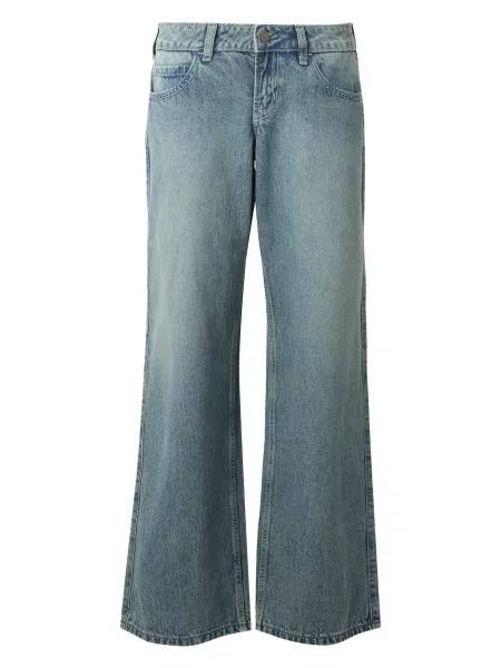 HOLLISTER Jeans denim albastru