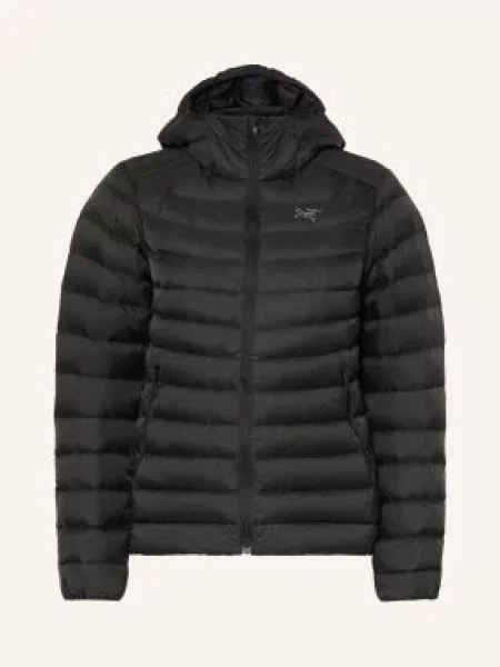 Arc'teryx Lehká Péřová Bunda Cerium černá