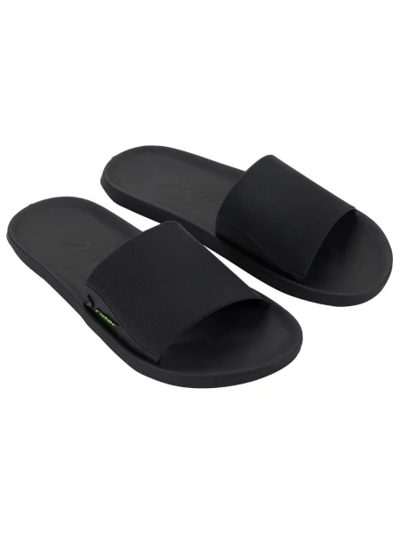Buty klapki Rider Feel Slide czarne