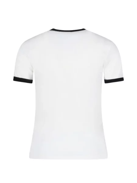 Tricou Courreges cu autograf alb
