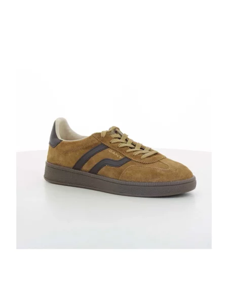 Sneakersy Gant brązowe