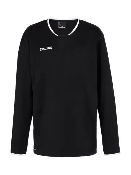 SPALDING Tricou funcțional Move negru alb