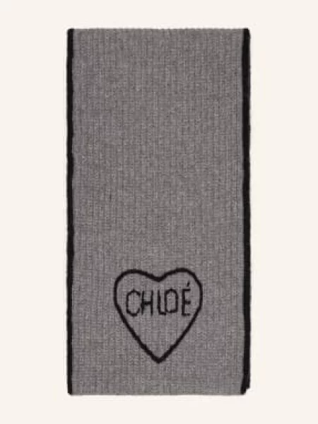 Chloé Szal Encoeur grau czarna