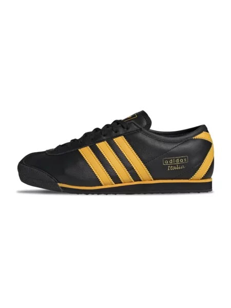 Sneakersy Adidas skórzane czarne