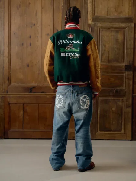 Kurtka dziecięca Billionaire Boys Club zielona