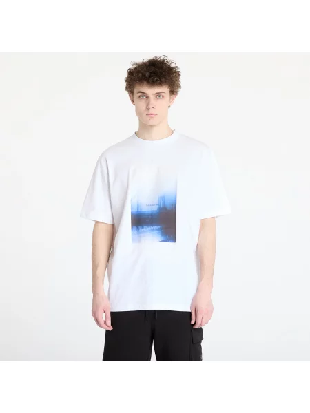 Póló Calvin Klein Jeans Hazy City Tee White XL fehér