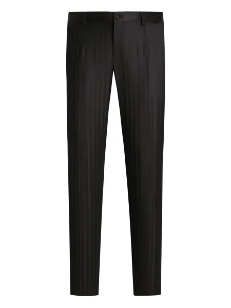 Pantaloni Dolce & Gabbana cu dungi negru