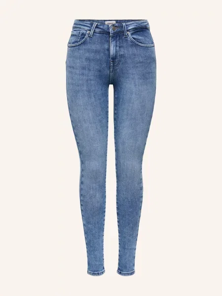 Only Skinny Džíny light blue denim modré