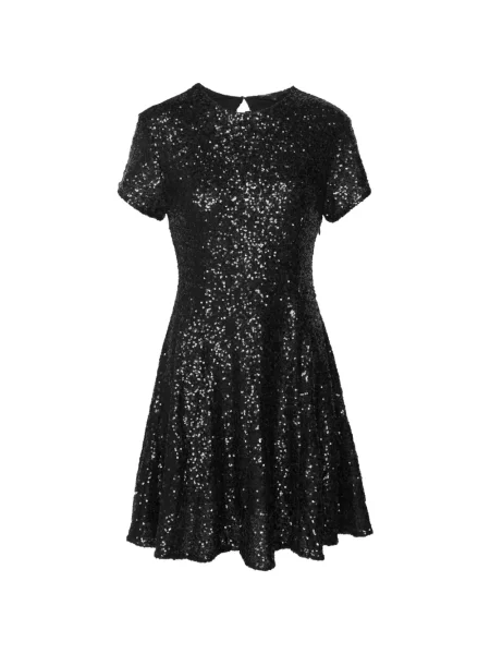 Rochie mini Maje cu paiete negru