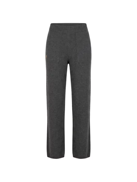Pantaloni Moorer tricotate alergare gri