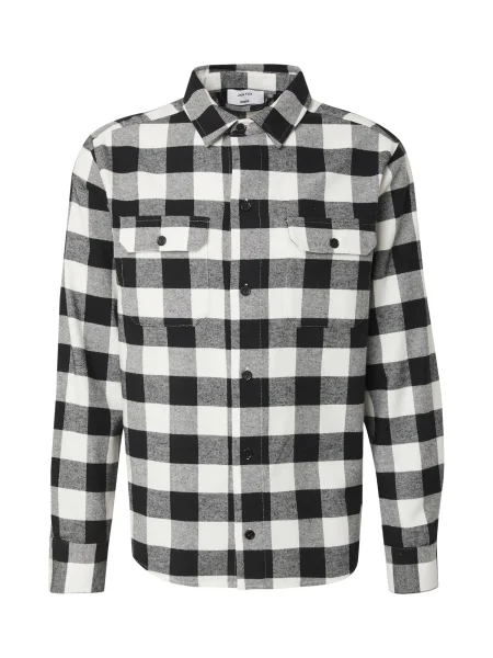 DAN FOX APPAREL Srajca Efe črna bela