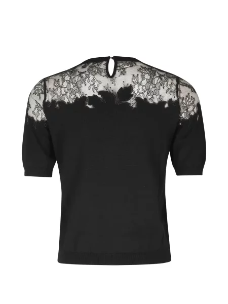 Scurt top Ulla Johnson din dantelă negru