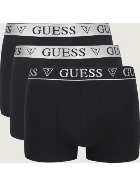 GUESS Boxeri / alb negru